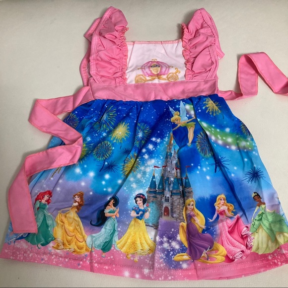 Princess Belle Aurora Jasmine cute dress - Picture 5 of 7
